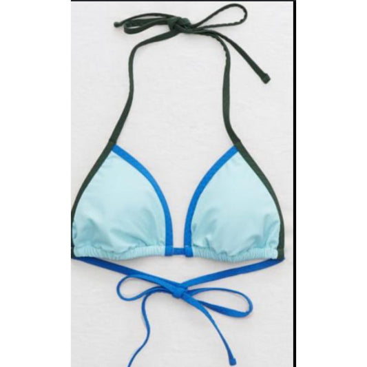 Aerie String Bikini Top – Blue – Size XXL - NWT